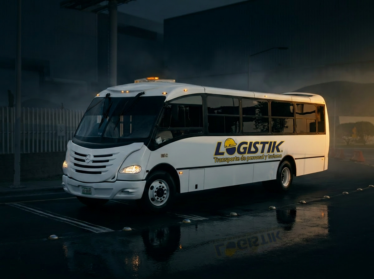 Autobús Logistik para transporte de personal de empresas — rutas diarias