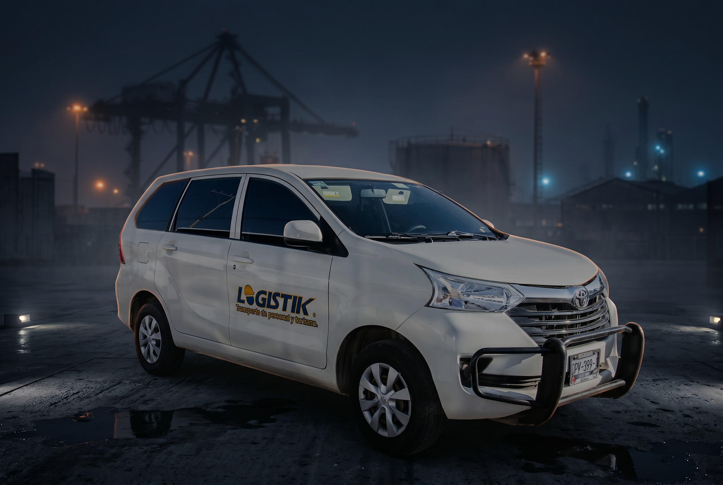 Taxi industrial para transporte de personal en plantas